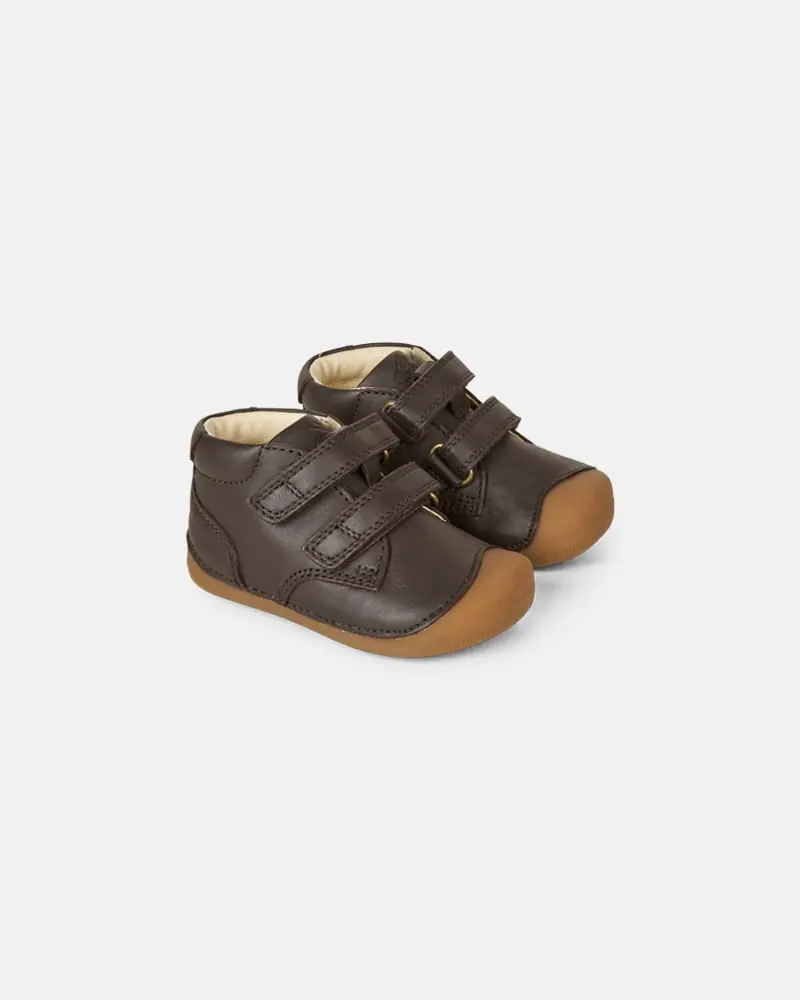 Детская босоногая обувь для первых шагов Bundgaard Petit Dark Brown