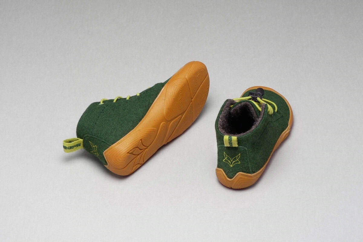 Босоногие ботинки Wildling Atento для детей — зелёный, фото 5