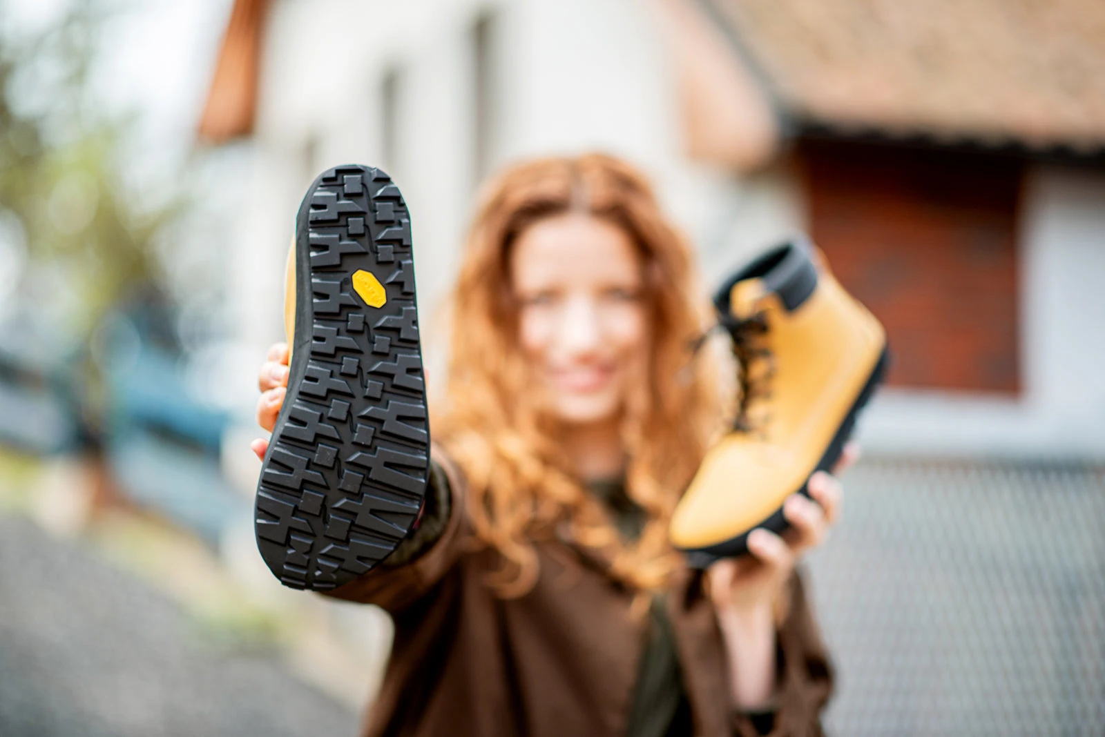 Туфли Ahinsa Shuma Nature Barefoot — горчичный, фото 21