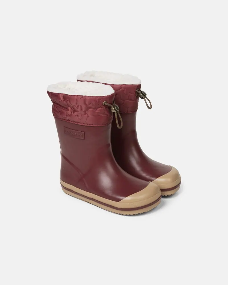 Детские босоногие резиновые сапоги Bundgaard Hazy Berry — фото 1 из 3